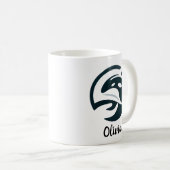 Orca-Liebe Kaffeetasse (VorderseiteRechts)