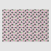 Orca Love Valentine Tissue Paper in White Seidenpapier (Vorderseite)
