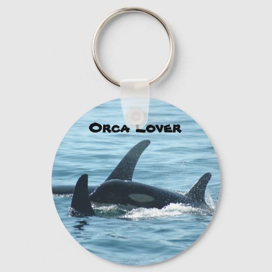 Orca Lover Schlüsselanhänger (Vorderseite)