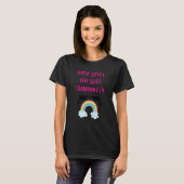 ORCA LOVES THE LGBT COMMUNITY RAINBOW ORCA SAYING T-Shirt (Vorne ganz)