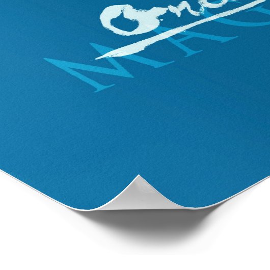 Orca Magic Poster (Ecke)