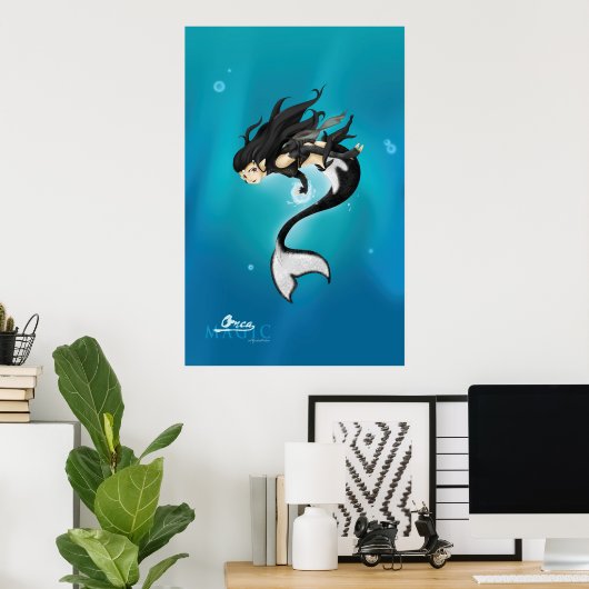 Orca Magic Poster (Heimbüro)