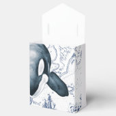 Orca Map Blau Geschenkschachtel (Geöffnet)