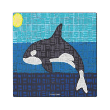 Orca - Metalldruck