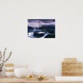 Orca Moon Poster (Küche)