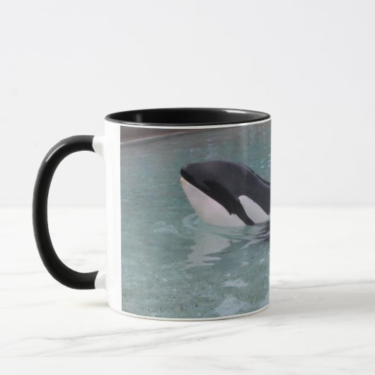 (Orca-) Mörder-Wal-Tasse Tasse (Links)