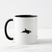 Orca Mutter und zwei Kälber Tasse (Links)