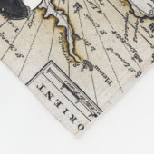 Orca Nautical Compass Fleecedecke (Ecke)