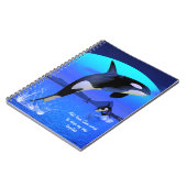 Orca-Notebook Notizblock (Linke Seite)