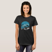 Orca Ocean Animal Waves Retro Killer Whale Tank (Vorne ganz)