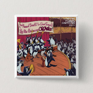 Orca Orchestra Funny Button