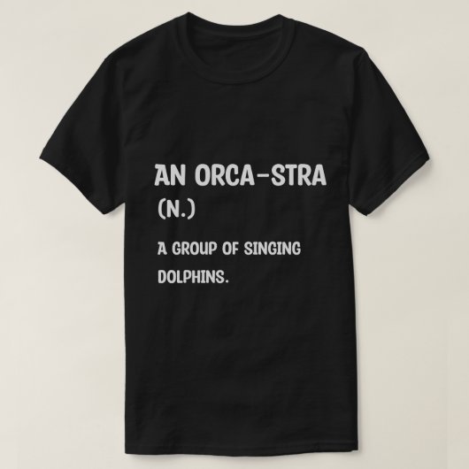Orca Orchestra Orca-stra T-Shirt (Design vorne)