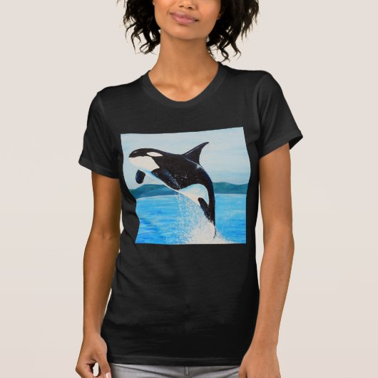 Orca Painting T-Shirt (Vorderseite)