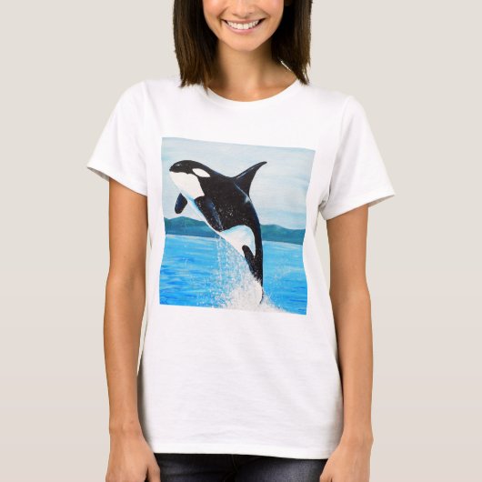 Orca Painting T-Shirt (Vorderseite)