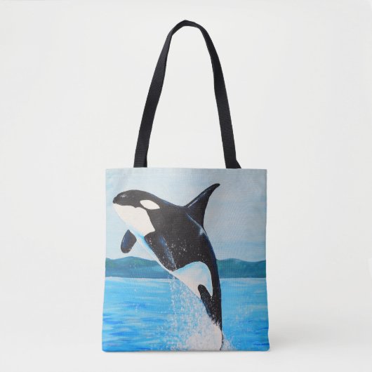 Orca Painting Tasche (Vorderseite)