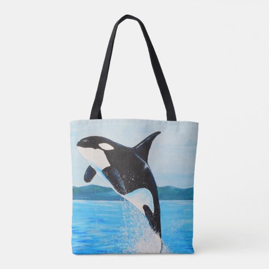 Orca Painting Tasche (Rückseite)