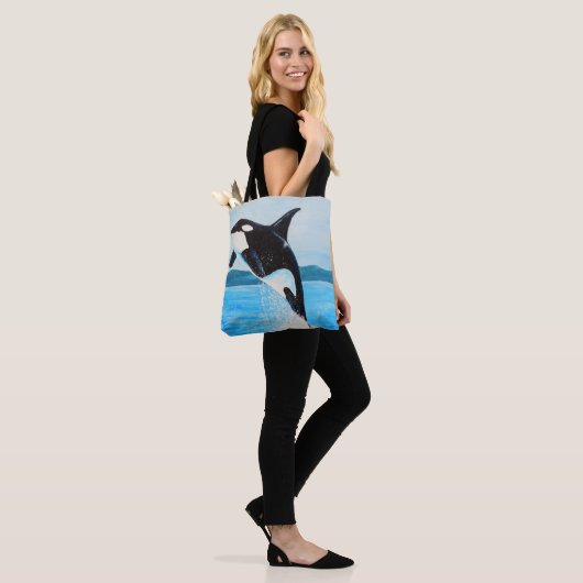 Orca Painting Tasche (Am Model)