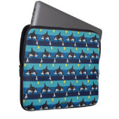 Orca (pattern) - Laptop Sleeve (Vorne Rechts)