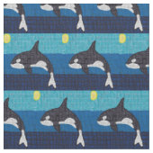 Orca - Pima-Baumwollstoff Stoff (Nahaufnahme)
