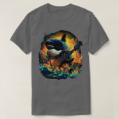 Orca Playing Guitar T-Shirt (Design vorne)