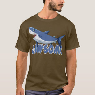 Orca Plush Shark T-Shirt Hai T-Shirt Frauen Schwär