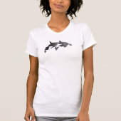 Orca Pod Grunge Ästhetisches Shirt (Vorderseite)