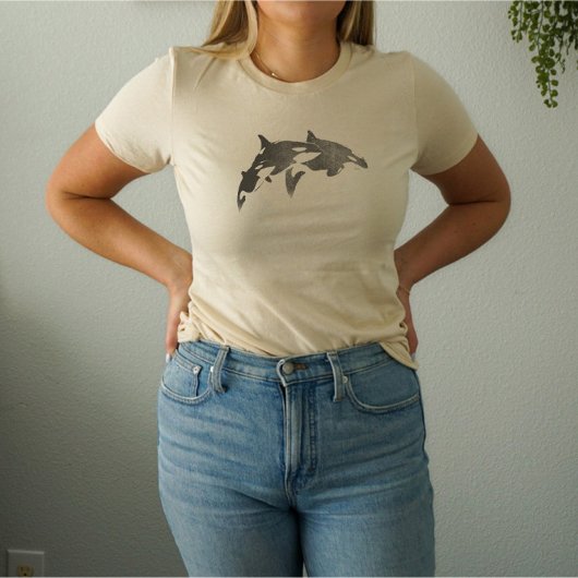 Orca Pod Grunge Ästhetisches Shirt
