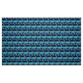Orca - Polyester-Poplin-Stoff Stoff (Fat Quarter (45,7 x 55,9 cm))