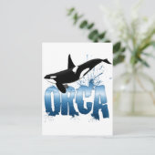ORCA POSTKARTE (Stehend Vorderseite)