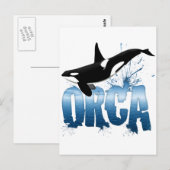 ORCA POSTKARTE (Vorne/Hinten)