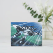 Orca Postkarte (Stehend Vorderseite)