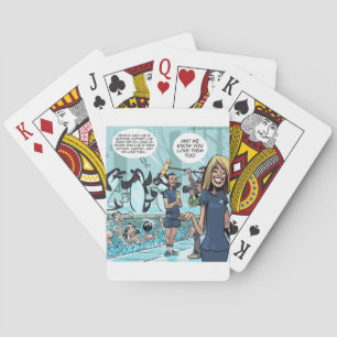 Orca Rache von Rick London Funny Spielkarten