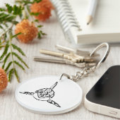 Orca Schlüsselanhänger (Vorderseite rechts)