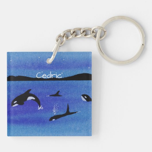 Orca Schlüsselanhänger (Rückseite)