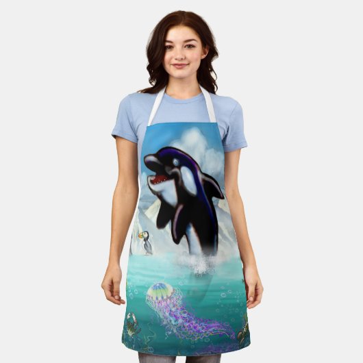 Orca Schürze (Getragen)