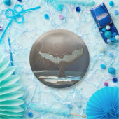 Orca Schwanz Pappteller (Party)