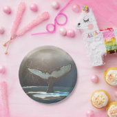 Orca Schwanz Pappteller (Party)