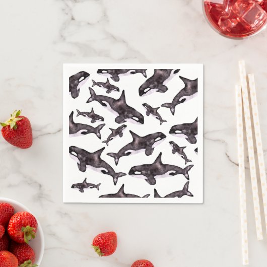 Orca Serviette (Beispiel)