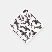 Orca Serviette (Ecke)