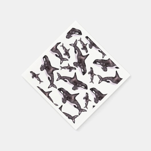 Orca Serviette (Ecke)