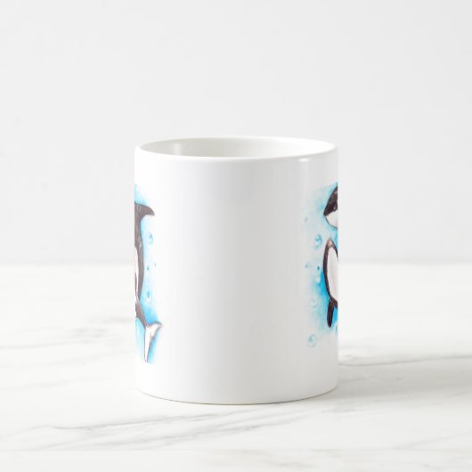 Orca-Spiel Kaffeetasse (Mittel)