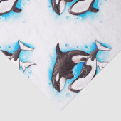 Orca-Spiel Seidenpapier (Ausschnitt)