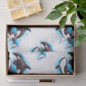 Orca-Spiel Seidenpapier (Geschenk)