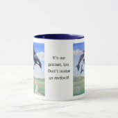 Orca Spirits "Dies ist auch mein Planet" Tasse (Zentrum)