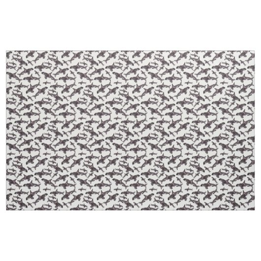 Orca Stoff (Fat Quarter (45,7 x 55,9 cm))