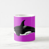 Orca-Tasse in rosa Kaffeetasse (Mittel)