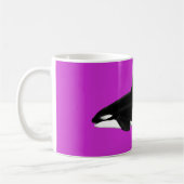 Orca-Tasse in rosa Kaffeetasse (Links)