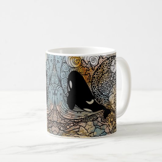 Orca-Tasse Kaffeetasse (VorderseiteRechts)