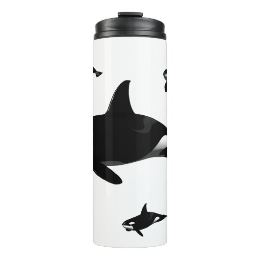 Orca Thermosbecher (Vorderseite)