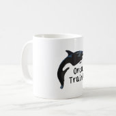 Orca Trainer Kaffeetasse (Vorderseite Links)